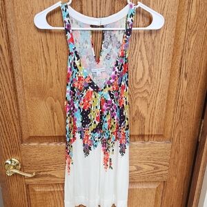 American Eagle Outfitters Multicolor Floral Tank Top
